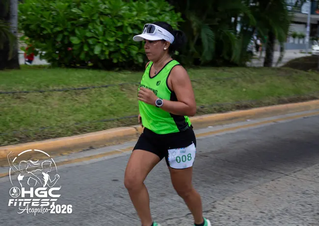 Participante corriendo HGC Fit Fest foto 3