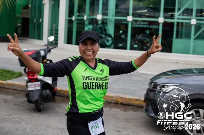 Participante corriendo HGC Fit Fest foto 4