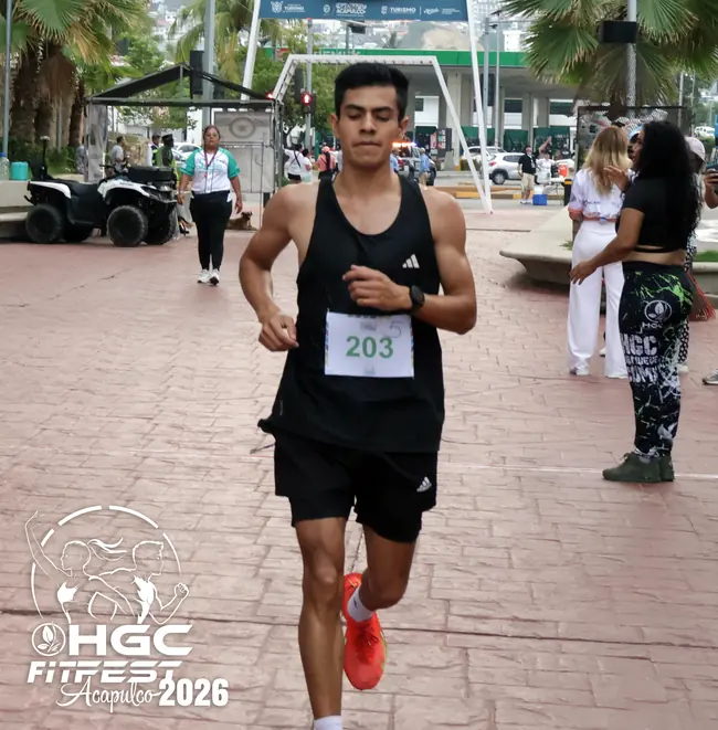 Participante corriendo HGC Fit Fest foto 6