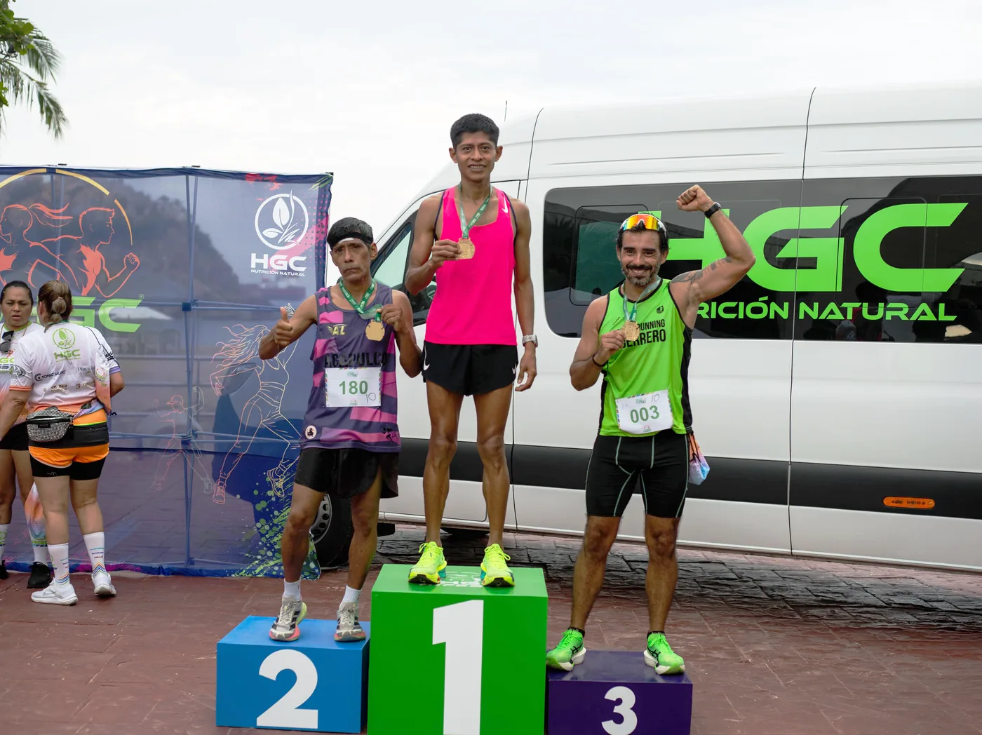 Ganadores 10K Varonil HGC Fit Fest Acapulco 2026