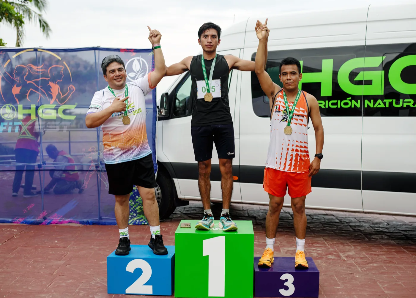 Ganadores 5K Varonil HGC Fit Fest Acapulco 2026